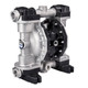 BadgerLube A170 1 in. Aluminum Air Operated Double Diaphragm Pump