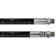 Kuriyama Piranhaflex PF267 1/4 in. Hydraulic Hose Assembly w/ Male NPT x Swivel Male NPT Ends