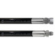 Kuriyama Piranhaflex PF267 3/8 in. Hydraulic Hose Assembly w/ Male JIC Seat x Female JIC Seat
