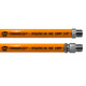 Kuriyama Piranhaflex PF267NC 1/4 in. Hydraulic Hose Assembly w/ Male NPT x Swivel Male NPT Ends