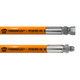 Kuriyama Piranhaflex PF267NC 3/8 in. Hydraulic Hose Assembly w/ Male JIC Seat x Female JIC Seat