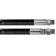 Kuriyama Piranhaflex PF628 1/2 in. Hydraulic Hose Assembly w/ Male NPT x Swivel Male NPT Ends