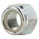 Fastenal 1137021 5/16 in. -18 Grade 2 Zinc Finish NE Steel Nylon Insert Lock Nut