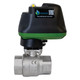 Dura DPEV-125SS 1 1/4 in. Electric Actuated Stainless Steel Ball Valve, 12V DC On/Off
