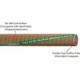 Continental ContiTech Tan Flextra 4 in. FDA Material Handling Hose, 75 PSI - Hose Only