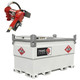 Western Global 552 Gallon TransCube Transportable Fuel Storage Tank Package - 12V DC 15GPM Pump
