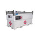 Western Global 552 Gallon TransCube Transportable Fuel Storage Tank Package - 110V AC 15GPM Pump