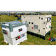 Western Global 787 Gallon TransCube Transportable Fuel Storage Tank Package - 110V AC 15GPM Pump