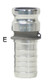 Dixon 3 in. Sand Cast Aluminum Cam & Groove Couplers - Part E Male Adapter x Hose Shank