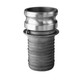 Kuriyama 4 in. Die Cast Aluminum Quick Couplings - Part E Male Adapter x Hose Shank