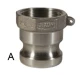 Dixon 2 in. Sand Cast Aluminum Cam & Groove Couplers - Part DC Dust Cap