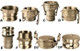 Kuriyama 1 in. Brass Quick Couplings - Part D Female Coupler x Female NPT