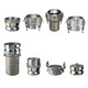 Kuriyama 6 in. 316 Stainless Steel Quick Couplings - Part D Female Coupler x Female NPT