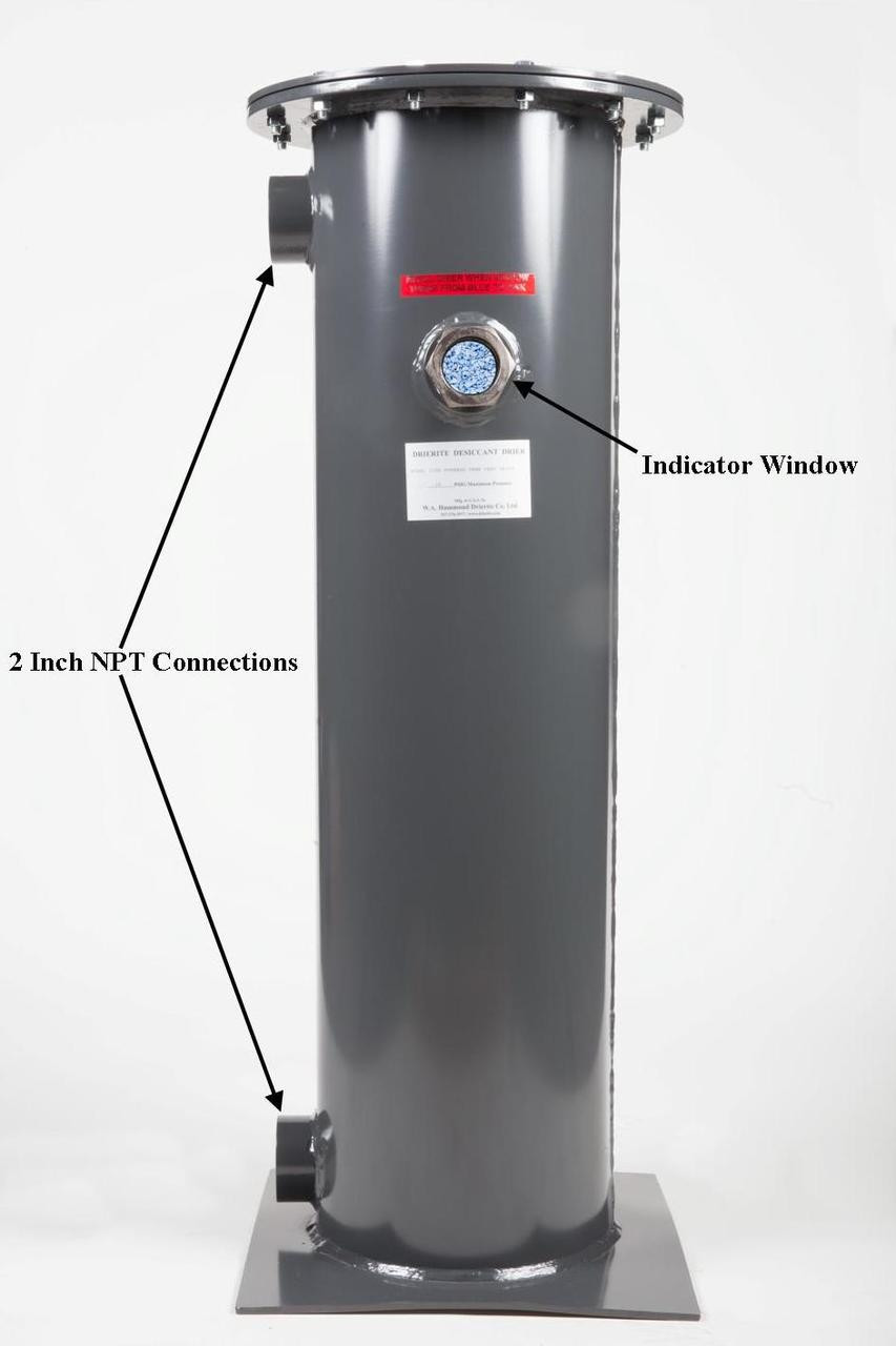Drierite Company 51100 Storage Tank Vent Drier 2 in. NPT - 100 lb ...