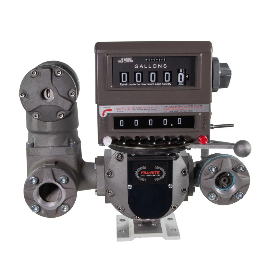 Fill-Rite TS20AV13ATCBMXAS4N 2 in. NPT Oval Gear Meter w/ Mechanical ...
