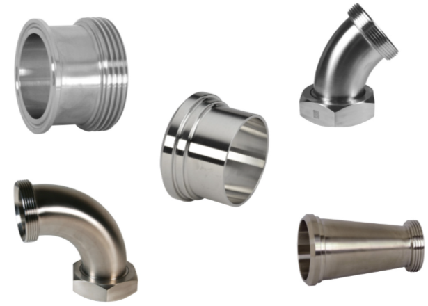 Assortment of Sanitary Fittings