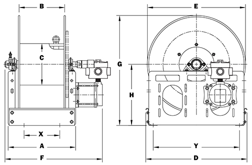 V-6000 Dimensions