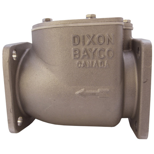 Dixon Bayco 3030 Series 3 in. Square TTMA High Flow Swing Check Valves