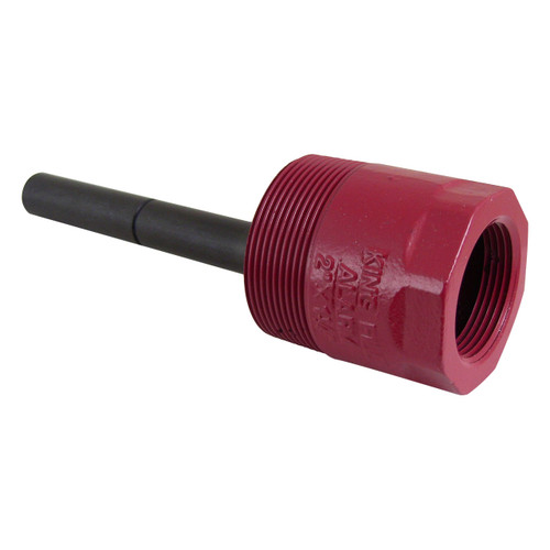 King 2 in. Male x 1 1/4 in. Female Fill Alarm Whistle Type John M