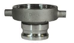 Dixon 3 in. Stainless Steel Cam & Groove Adapter x Tank Car