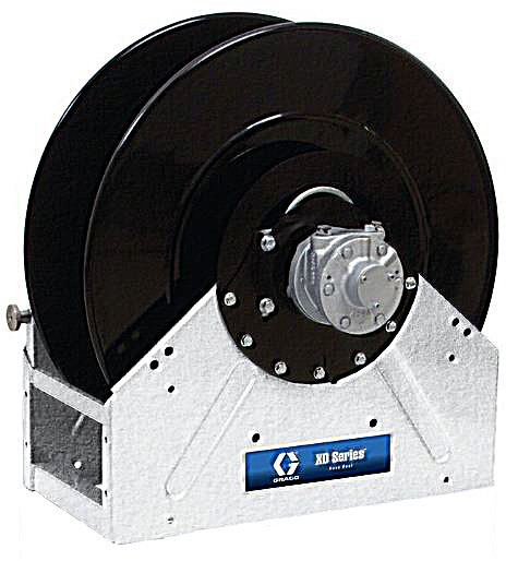 Graco 1/2 in. x 75 ft. XD30 Series Heavy Duty Spring Driven Air & Water  Hose Reel