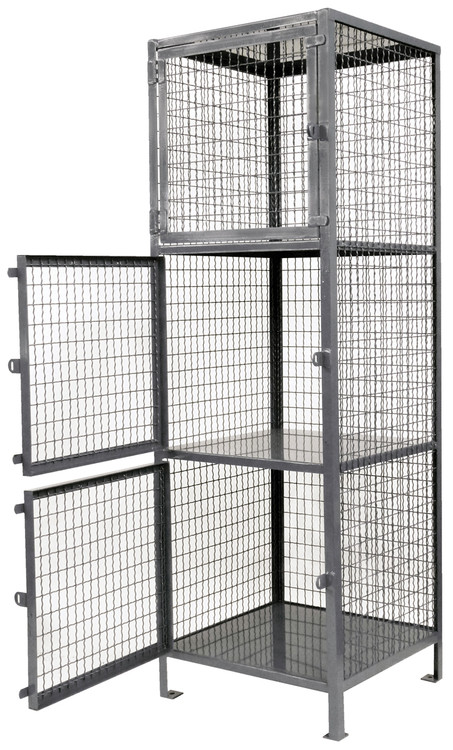 Vestil Lockable Mesh Storage Lockers - John M. Ellsworth Company