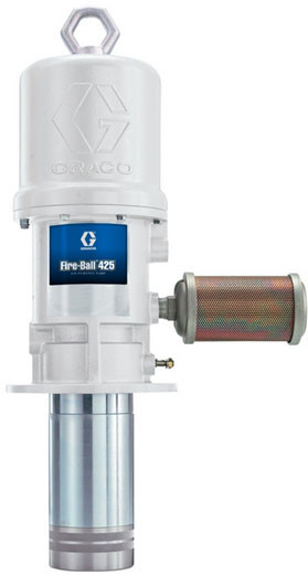 Fire-Ball 425 50:1 Air Powered Piston Grease Pump - for 400 lb