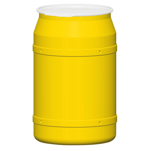 Justrite Eagle 1656 55 Gal. Lab Pack Open Head Drum, Plastic Lever-Lock ...