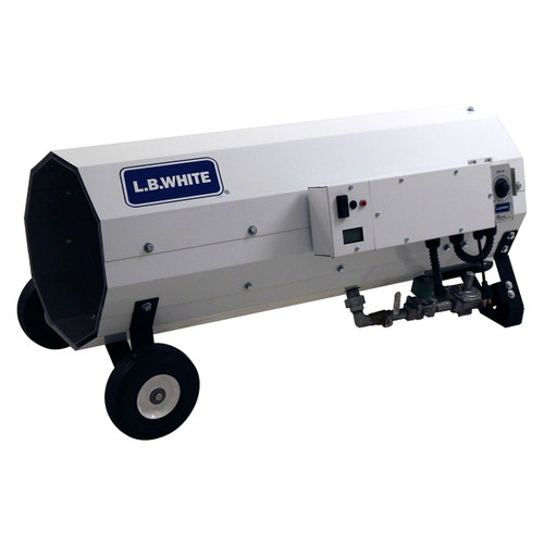 L.B. White Tradesman® 400 Ultra DF Forced Air 400,000 BTU Direct Fired Dual  Fuel LP/NG Open Flame Heater - John M. Ellsworth Co. Inc.