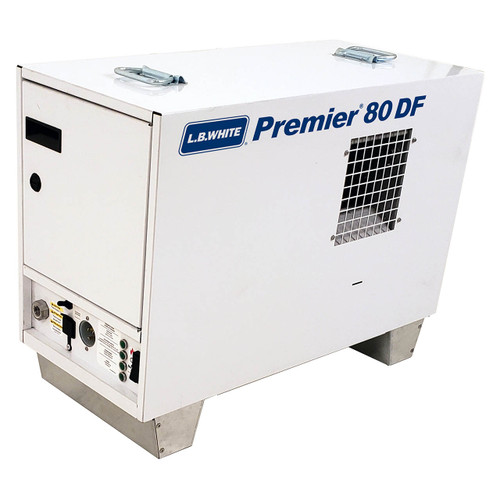 L.B. White Premier 80 DF Enclosed Flame Ductible 80,000 BTU Dual