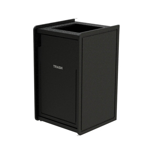 Dual 42-Gallon Recycling and Trash Receptacle EarthCraft Series