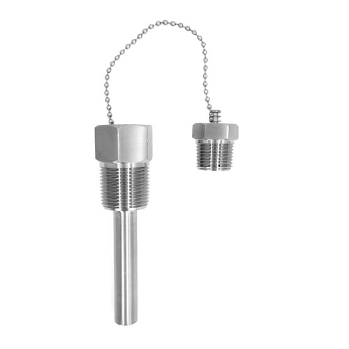 2-1/2 Stem 3/4 NPT 2-1/2 Stem 3/4 NPT Inc. NOSHOK 75-025-316-SS 316 Stainless Steel Thermowell 2-1/2 Stem 3/4 NPT 2-1/2 Stem 3/4 NPT Inc. NOSHOK 75-025-316-SS 316 Stainless Steel Thermowell