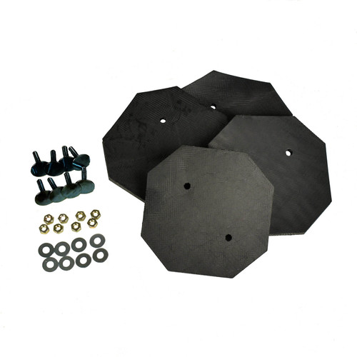 SVI Inc. BH-7225-01K Heavy Duty Rubber Arm Pad Kit for Challenger Lifts ...