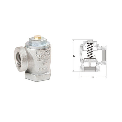 Universal Valve Model 403 AntiSiphon Valve w/Pressure Relief For AGT