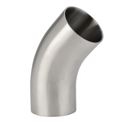 Wayland Ind. W6L2KS Butt Weld Long 45° Elbow 316L Stainless Steel