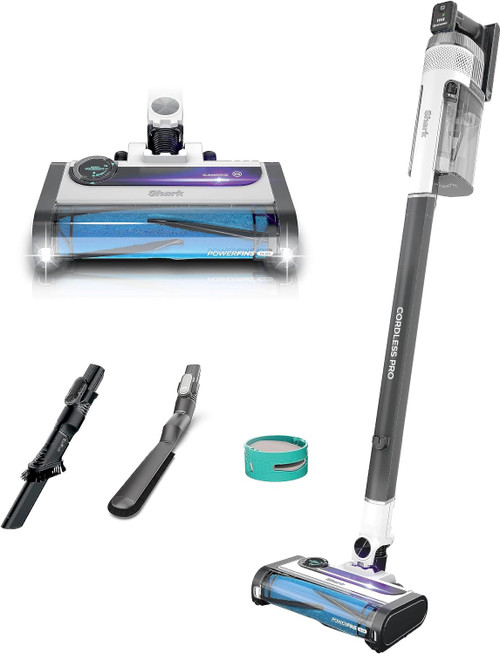 Shark QZ562HQ Pro Cordless Vacuum Odor Neutralizer, Brushroll, Duster