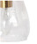 Vanity 2 Light with Clear Seeded Glass in Olde Bronze 14.75"