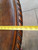 High-Gloss Resin Table Top - Mahogany - 54" Round