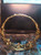 Gold Crown with Swarowski Stones in Pear Shape