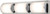 allen + roth Kinsley 3-Light Chrome Modern/Contemporary Vanity Light