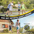Portable Pickleball Badminton Net Set, 17FT All-in-One Net w/4 Pickleball