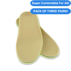 Pedors Wholesale 3P Insoles Pack of Three Pairs Pedors Wholesale 3P Insoles Pack of Three Pairs