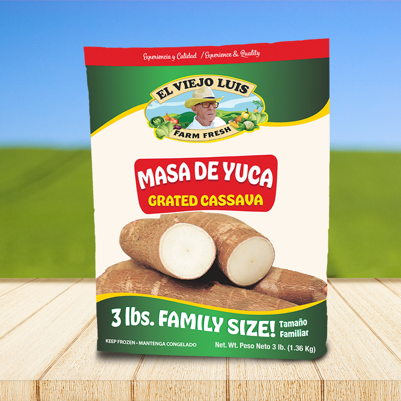 Masa de Yuca  Grated Cassava Viejo Luis