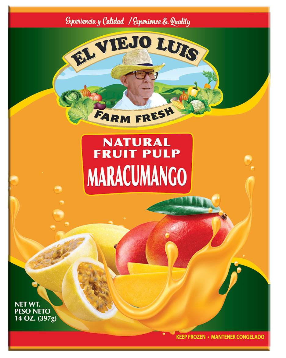 Maracumango | Natural Fruit Pulp | El Viejo Luis