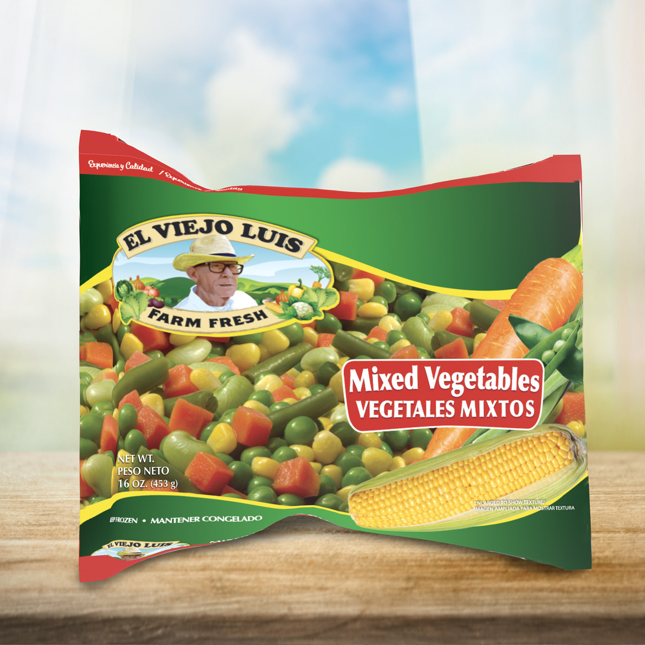 Mixed Vegetables 16oz | El Viejo Luis