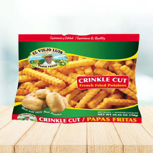Crinkle Potato Fries by El Viejo Luis