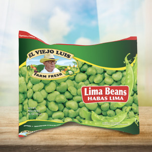 Lima Beans - Habas Lima 16 oz El Viejo Luis Lima Beans - Habas Lima 16 oz El Viejo Luis