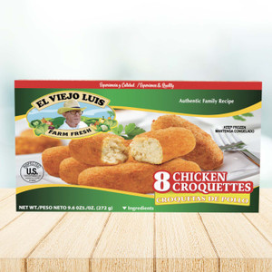 Chicken Croquetas 9.6 oz EL Viejo Luis Chicken Croquetas 9.6 oz EL Viejo Luis
