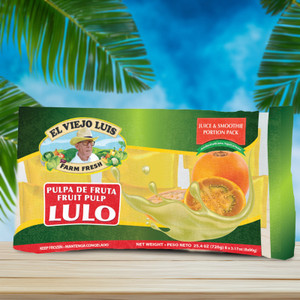 Lulo Pillow Fruit Pulp 25.36 oz. EL Viejo Luis Lulo Pillow Fruit Pulp 25.36 oz. EL Viejo Luis