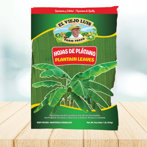 Hojas de Platano | Plantain Leaves 16 oz El Viejo Luis Hojas de Platano | Plantain Leaves 16 oz El Viejo Luis